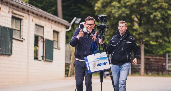 Videoproduktion: Luis Tillman beim Dreh