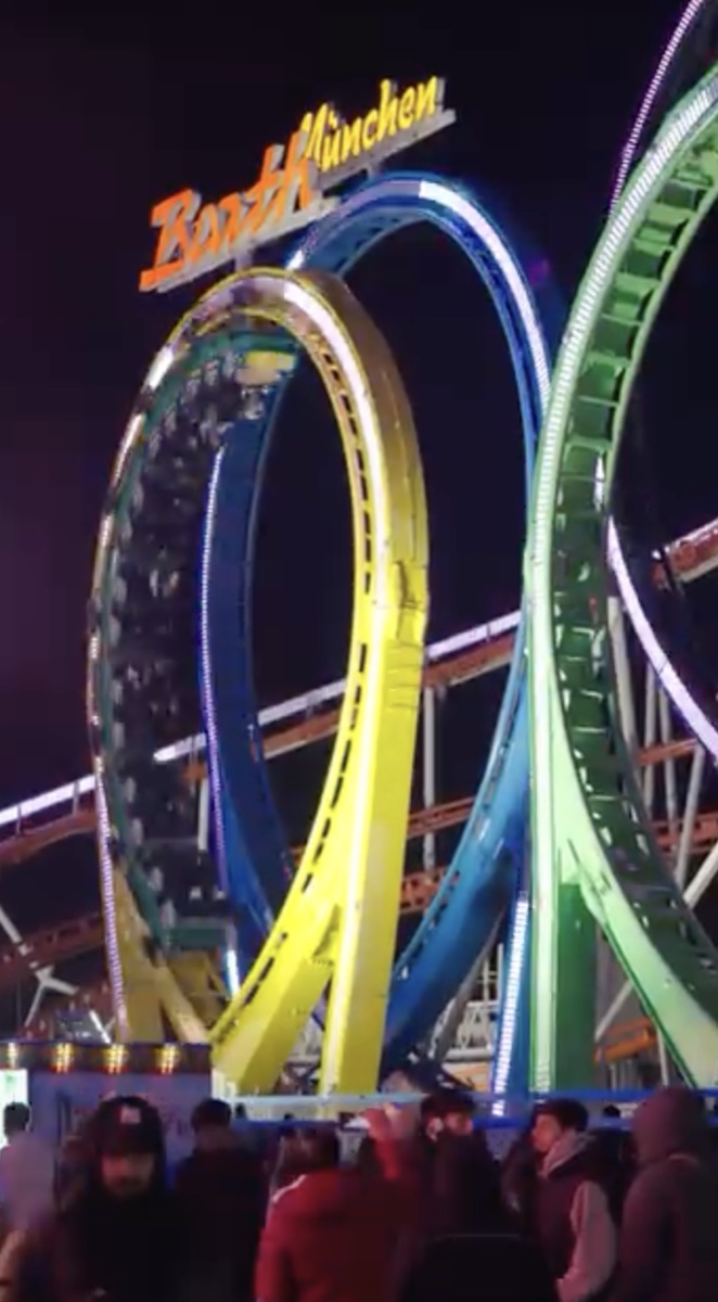 Olympia Looping Aufbau